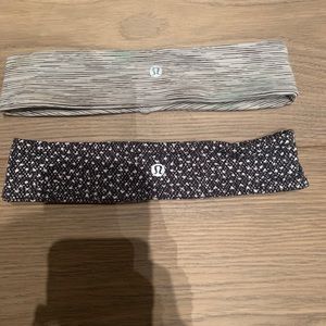 pack of 2 lululemon head bands